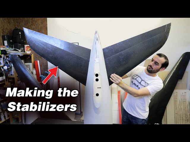 Building a Giant Airbus A380 RC Airliner/ Part 7 Stabilizers