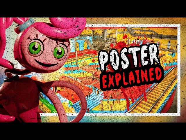 Poppy Playtime Chapter 2 New Poster Explained || Red Gaomer