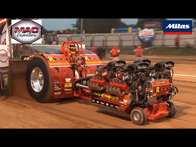 Pro Pulling League 2023: Super Modified Tractors presented by Mitas pulling at the America's Pull!