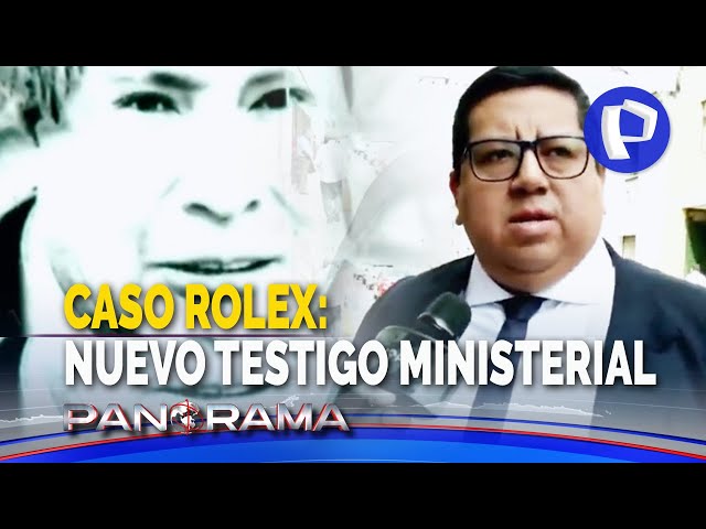 Nuevo testigo en caso Rolex: Alex Contreras confirma reunión no registrada entre Dina y Oscorima