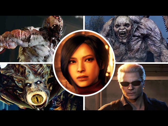 Resident Evil 4 Remake: Separate Ways - All Bosses & Ending