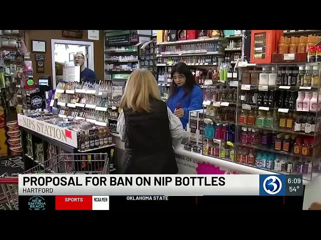 Lawmakers discuss potential “nip” bottles ban
