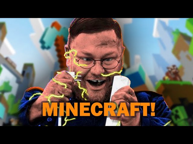 Zum ersten Mal ERNSTHAFT Minecraft spielen mit @acidfired :D