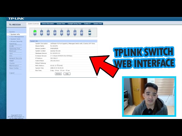 How to Access the Web Interface of TP-Link JetStream Managed Switch