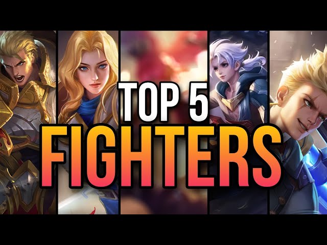 HOK: Top 5 Fighters for easy Rank up | Honor of Kings