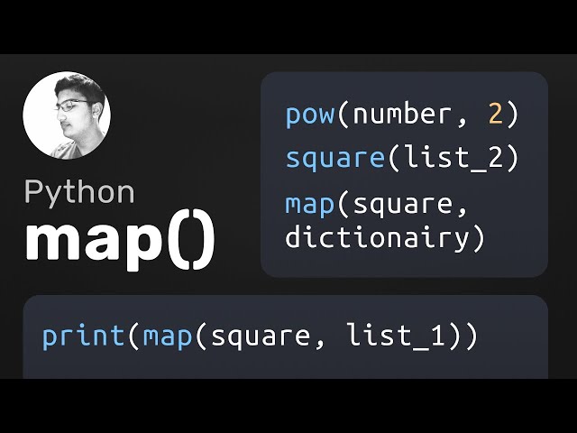 Python Map Function Beginner/Intermediate Tutorial - Python Concepts