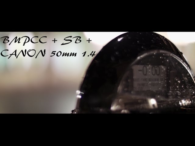 Blackmagic Pocket Cinema Camera - Canon 50mm 1.4