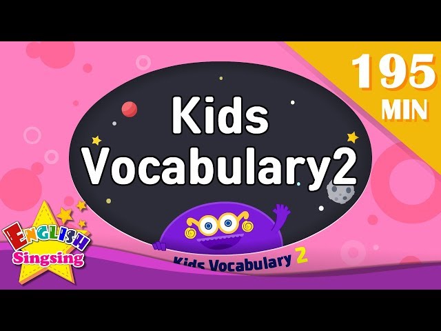 Kids vocabulary 2 compilation -All collection (ABC first Dictionary)｜English for kids