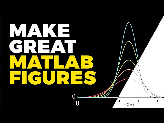 Make Great MATLAB Figures for your Scientific Paper or your PhD Thesis