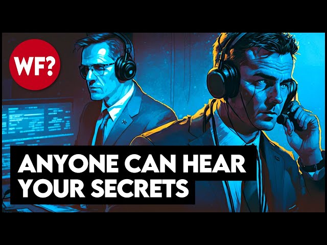According to the CIA: Record yourself, play it backwards. Your darkest secrets are revealed.