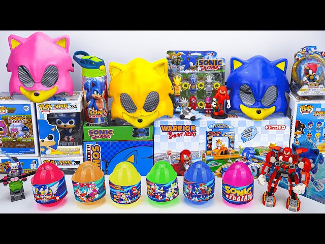 Sonic The Hedgehog Toys Unboxing ASMR | Sonic Easter Egg Mystery Box, Sonic Mask, Tails, Knuckles