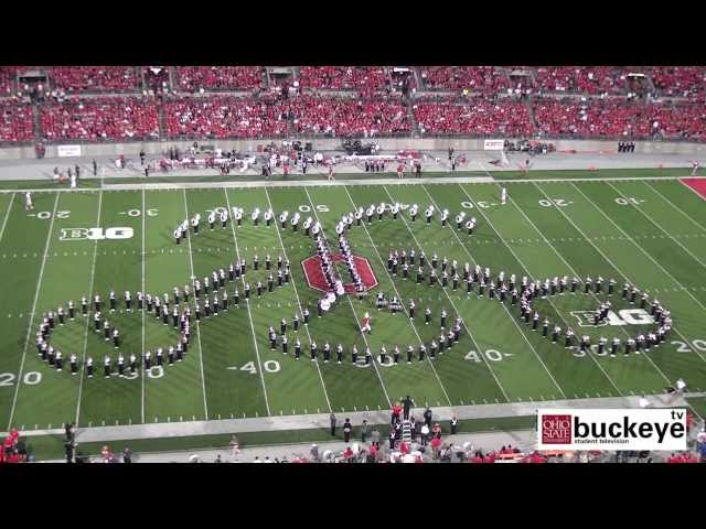 Ohio State Marching Band "Country And Western" Themed Halftime Show vs Wisconsin: 9-28-13