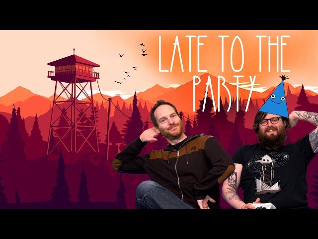 Let's Play Firewatch - Late To The Party