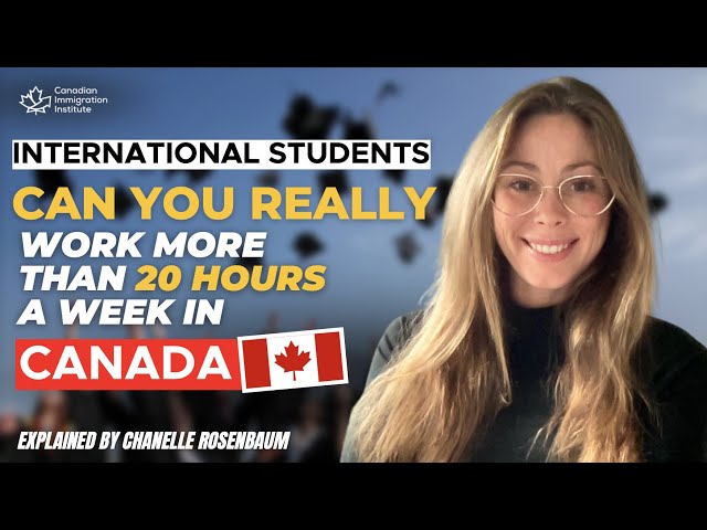 Can students REALLY WORK 20+ hours a week?