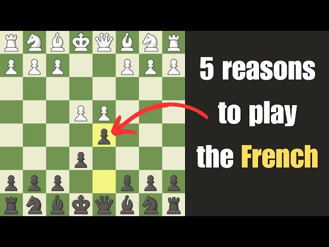 Why you SHOULD start playing the French Defense!!