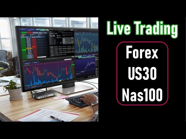Made $105 Live Trading From Home With A Small Account- US30, Forex, Gold Supply and Demand & More