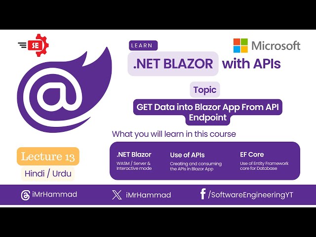 GET Data into Blazor App From API Endpoint