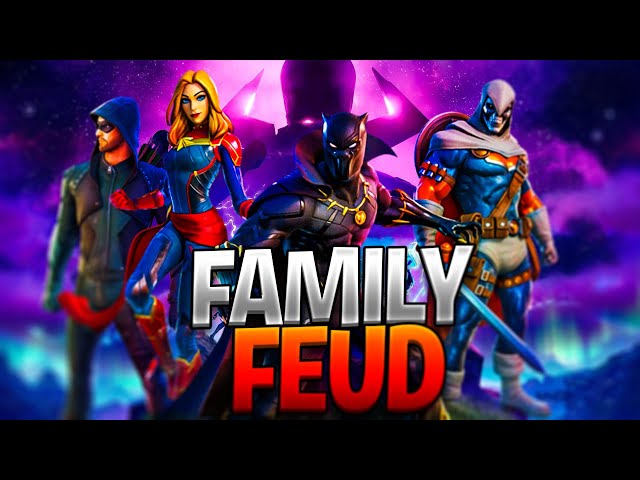 FORTNITE FAMILY FEUD - Me Vs. My Family In A CUSTOM Solo Match! (The Wrath Of Ellie)