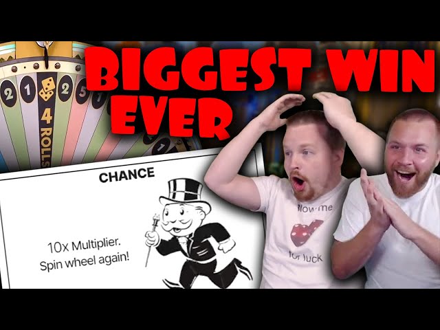 10X 4 ROLLS ON MONOPOLY LIVE - BIGGEST WIN EVER