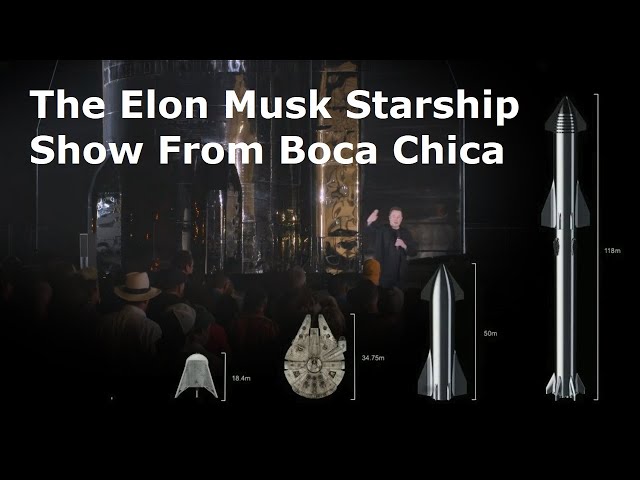 Showcasing SpaceX's Shiny Stainless Starship