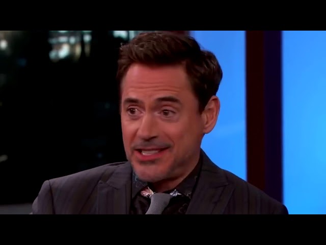 Robert Downey Jr Puts Jimmy Kimmel In his Place - Body Language Drama