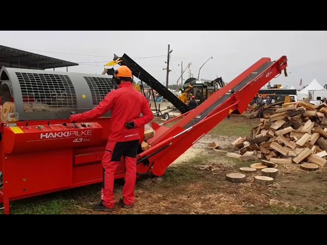 Hakki Pilke 43 Pro - Firewood Shootout 2018 at Paul Bunyan Show