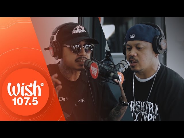 Konflick (feat. Ron Henley) performs "Maskara" LIVE on Wish 107.5 Bus