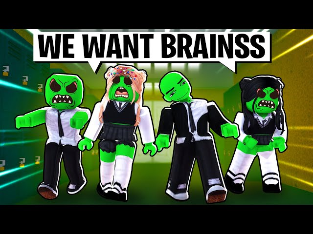 WE TURNED INTO ZOMBIES | FIELD TRIP Z FULL GAME | Roblox Funny