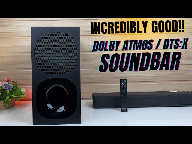 The Dolby Atmos Soundbar That Actually Works | SONY HT G700 Unboxing & Review