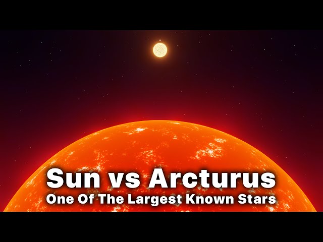 Sun Compared to Arcturus - One Of The Largest Known Stars (2024)