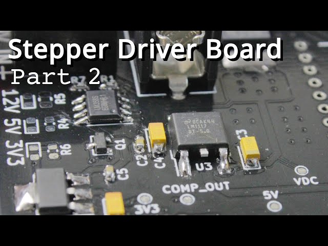 Building a 5 Stepper Driver Board w/WiFi & BLE (Part 2)