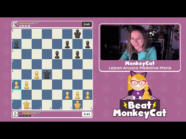 NEW ChessKid Show! | Beat MonkeyCat