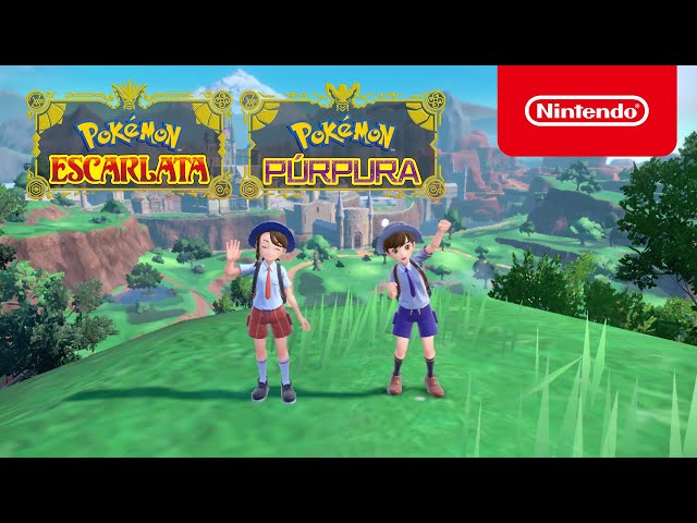Pokémon Escarlata y Pokémon Púrpura – Tráiler general (Nintendo Switch)
