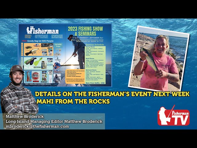 September 14th, 2023 Long Island Metro Fishing Report with Matthew Broderick
