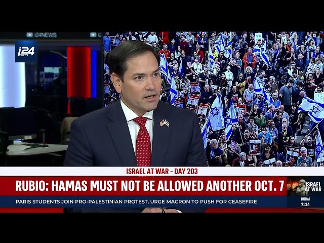 Marco Rubio: I came to Israel to draw attention to the situation in the north