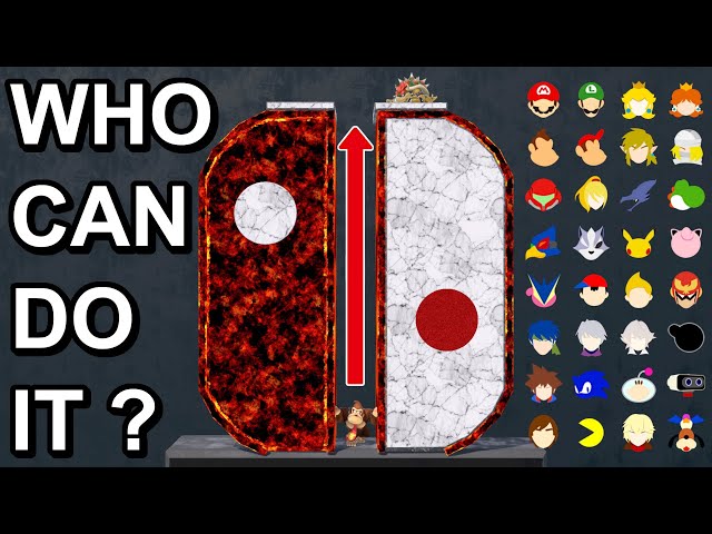 Who Can Make It? Nintendo Switch Lava Tunnel  - Super Smash Bros. Ultimate