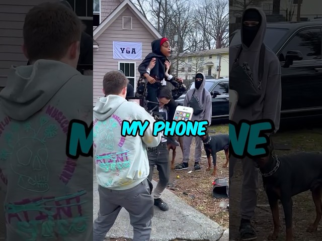 LIL MABU FIGHTS LIL RT FOR HIS PHONE📲🤬**AGGRESSIVE**