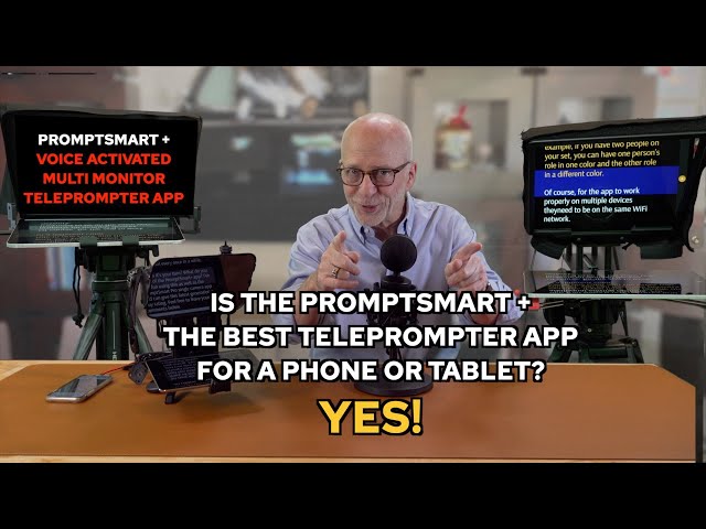 Is PromptSmart Plus The Best Voice Activated Teleprompter App? YES! PromptSmart Plus Review and Demo