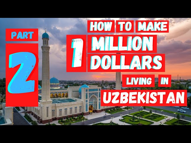 HOW TO MAKE 1 MILLION DOLLARS WORKING IN UZBEKISTAN | A Digital Nomad Story | Part 2