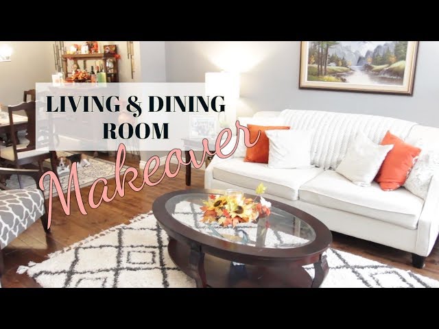 LIVING ROOM & DINING ROOM MAKE OVER | RENO READY UPDATE