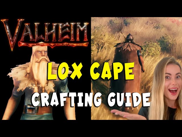 How to Make a Lox Cape in Valheim - Stay Warm in the Mountains!