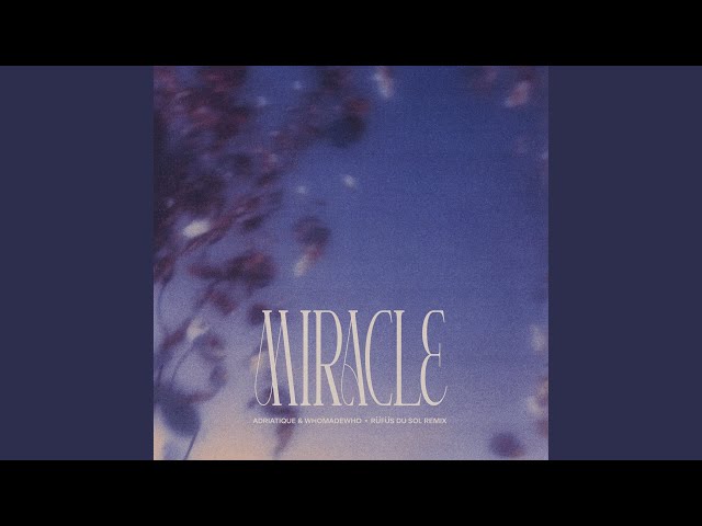 Miracle - RÜFÜS DU SOL Remix