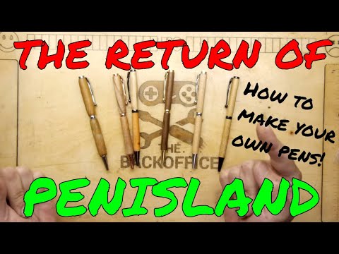 Penisland - mystic isle of pens!