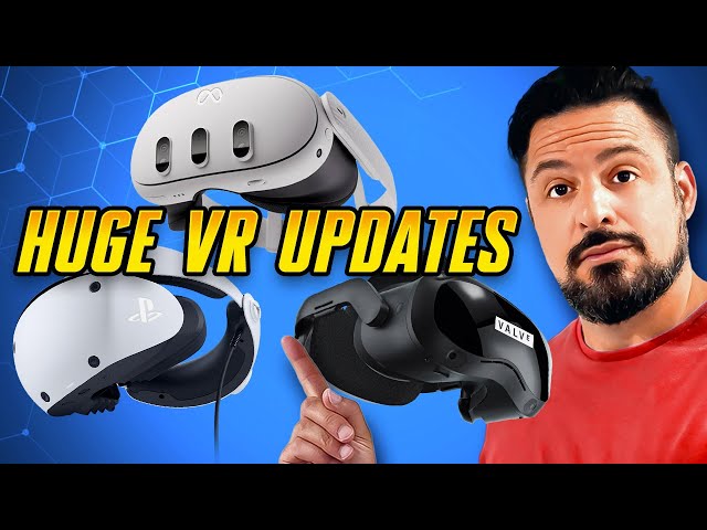 Great News for VR Gamers - New VR News (Quest 3, PSVR2, SteamVR 2.0)