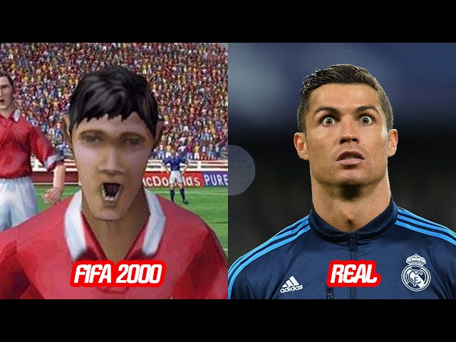 Cristiano Ronaldo Face Change In FIFA 2000 to FIFA 17 vs Real Face (Over The Years)