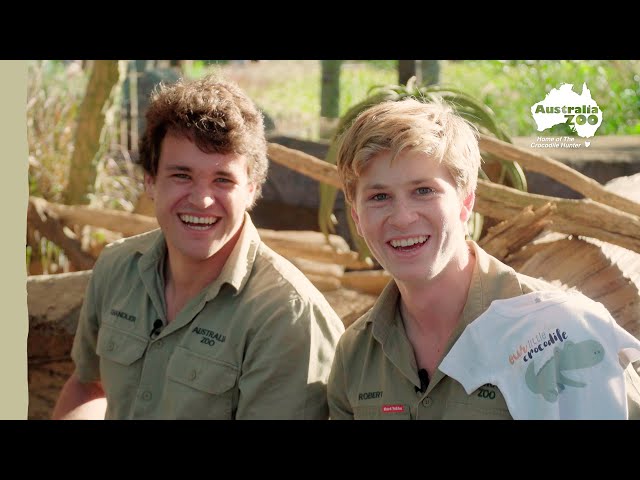 Robert & Chandler Baby Wildlife Warrior Games 2 | Irwin Family Adventures