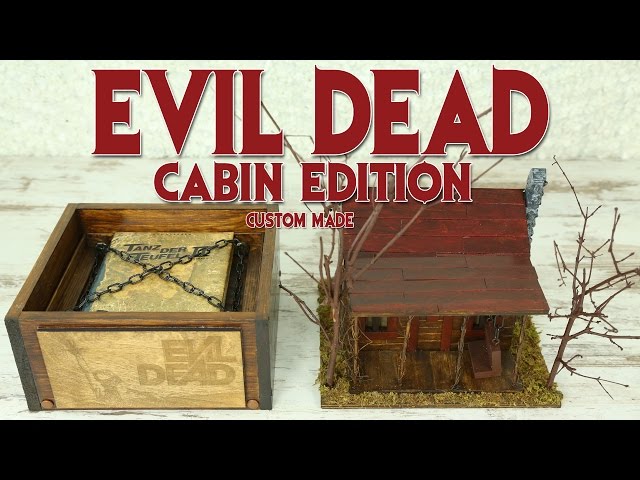 EVIL DEAD CABIN EDITION ( incl. LED Light & BLU-RAY ) + Making of