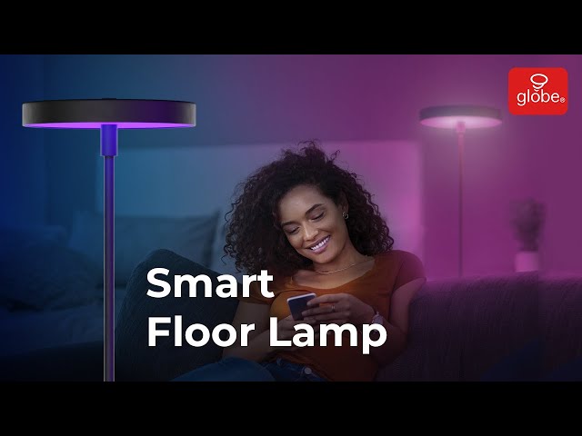 Smart Floor Lamp (LED Integrated) | Smart Home Made Easy - Globe Electric