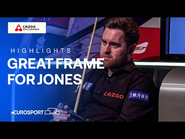 Jak Jones keeps it interesting vs Kyren Wilson! 👀 | 2024 World Snooker Championship Final