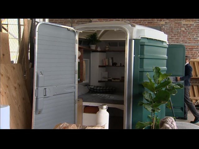 Man Wants to Convert Port-A-Potties Into Tiny Homes for Homeless People